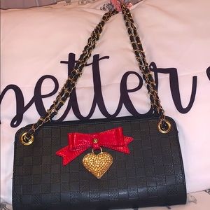 Black, red Purse 🖤